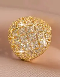 خاتم لون ذهبي 2