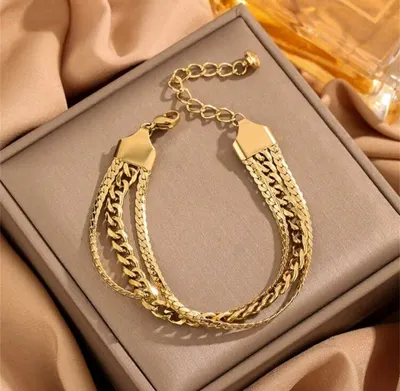 اسوارة لون ذهبي