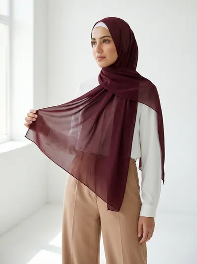 شال شيفون فرنسي