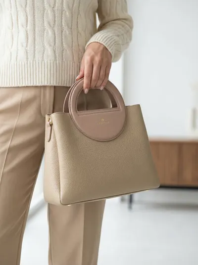 شنطة لون بيج