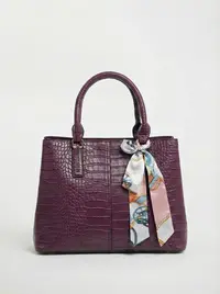 شنطة لون عنبري 1