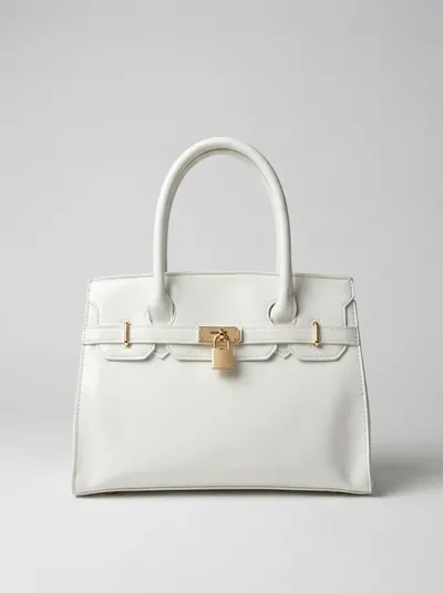 شنطة لون ابيض