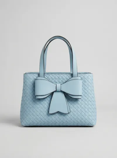 شنطة لون ازرق سماوي