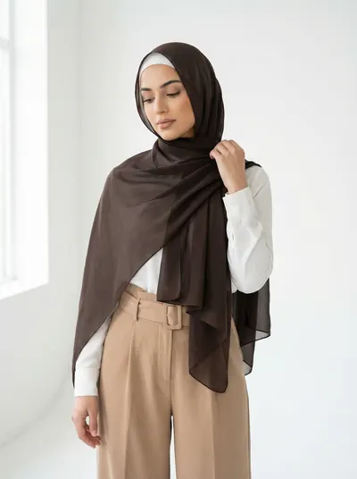 شال شيفون فرنسي