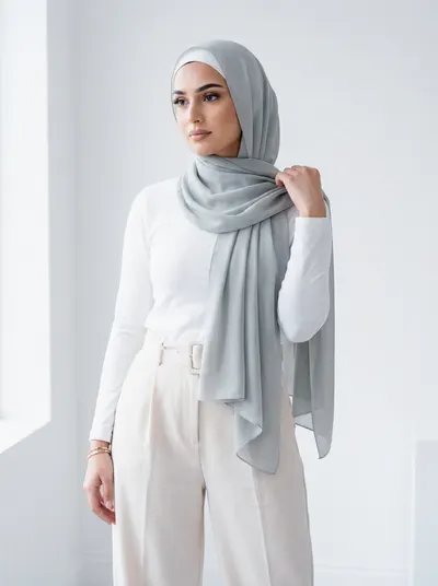 شال شيفون فرنسي