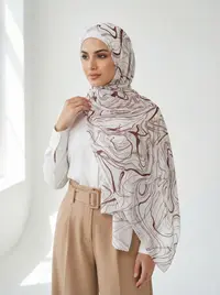 شال شيفون  1