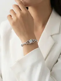 اسوارة لون فضي  1