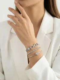 اسوارة لون فضي  1