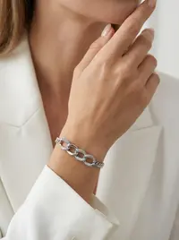 اسوارة لون فضي  1