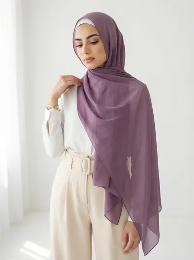 شال شيفون فرنسي 