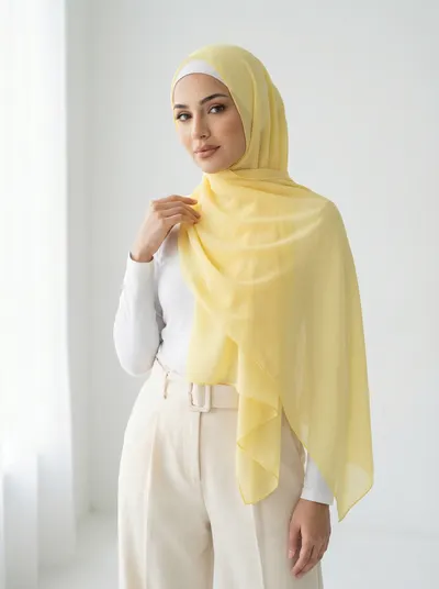 شال شيفون فرنسي 