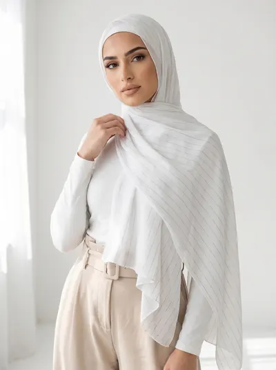 شال مقصب